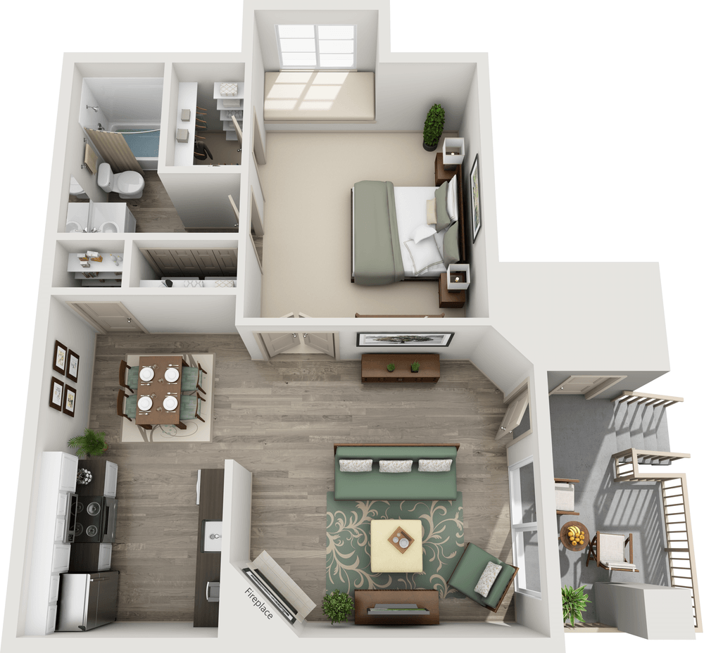 A4 floor plan